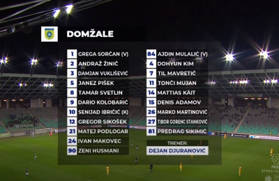 PLTS, 5. kolo: Olimpija - Domžale 3:2