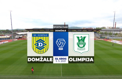 PLTS, 32. kolo: Domžale - Olimpija 2:0