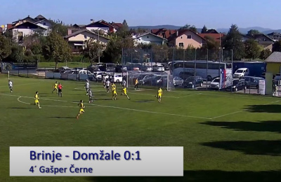 U19: Brinje Grosuplje 0-3 Domžale