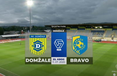 PLTS, 33. kolo: Domžale - Bravo 1:1
