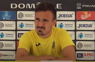 Tilen Klemenčič pred tekmo s FC Honka Espoo