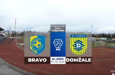 PLTS, 24. kolo: Bravo - Domžale 2:1