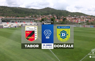 PLTS, 31. kolo: Tabor Sežana - Domžale 0:0