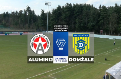 PLTS, 27. kolo: Aluminij - Domžale 1:0
