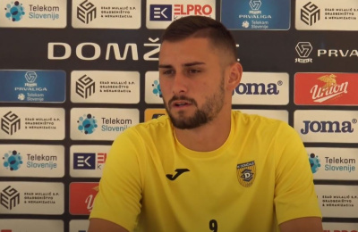 Novinarska konferenca pred odhodom v Luksemburg: Dario Kolobarić