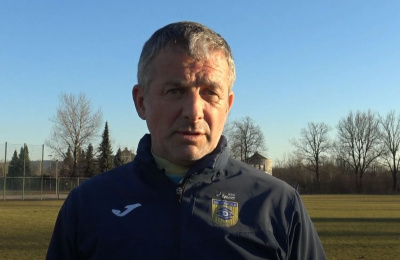 Dejan Djuranović pred prvo tekmo pomladi (Tabor Sežana)