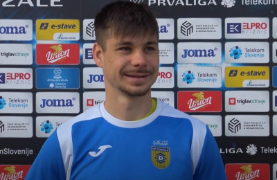 Gregor Sikošek pred spopadom z FC Koper
