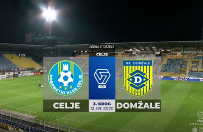 PLTS, 3. kolo: Celje - Domžale 1:2