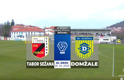 PLTS, 22. kolo: Tabor Sežana - Domžale 2:1