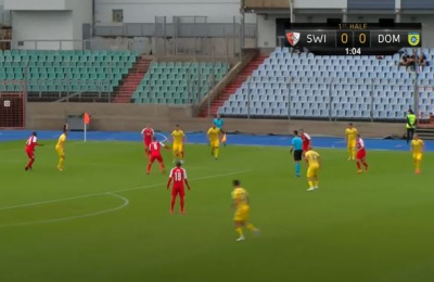 UECL, 1. krog, Druga tekma: Domžale - Swift Hesper 1:1 (1:2)