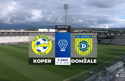 PLTS, 7. kolo: Koper - Domžale 2:0