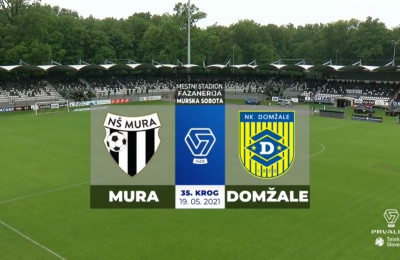 PLTS, 35. kolo: Mura - Domžale 3:0