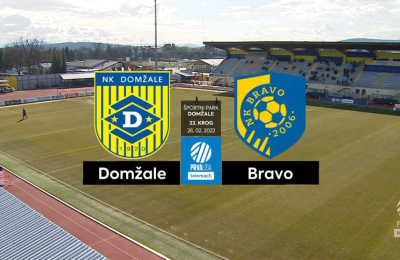 PLT, 23. krog: Domžale - Bravo 3:0