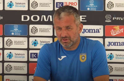 Novinarska konferenca pred odhodom v Luksemburg: Dejan Djuranović