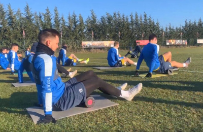 Torkov dopoldanski trening - Umag 2020
