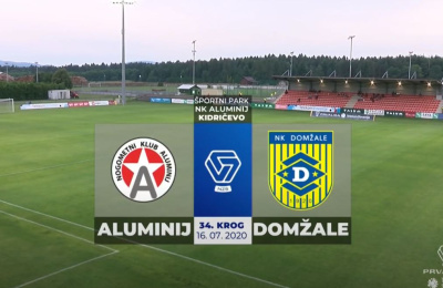 PLTS, 34. kolo: Aluminij - Domžale 2:5