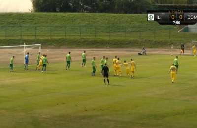 Pokal Union, 1. kolo: Ilirija - Domžale 0:6