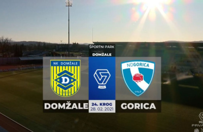 PLTS, 24. kolo: Domžale - Gorica 1:0