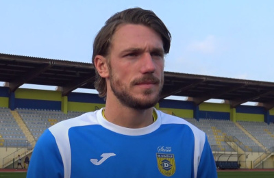 Matej Podlogar pred pokalno tekmo z Beltinci
