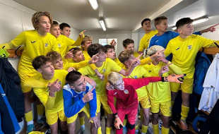 Trenerja selekcij U15 in U17 po tekmi z Olimpijo