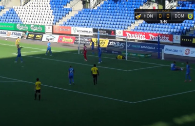 UECL, 2. krog, Druga tekma: Honka - Domžale 0:1 (1:2)