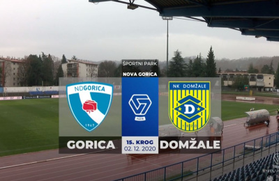 PLTS, 15. kolo: Gorica - Domžale 0:2