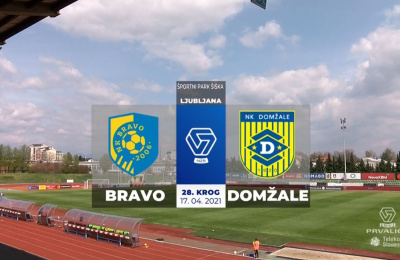 PLTS, 28. kolo: Bravo - Domžale 2:2