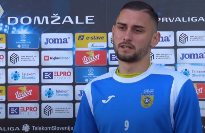 Dario Kolobarić pred spopadom z Olimpijo