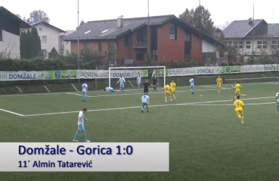 U17: Domžale 4-0 Gorica