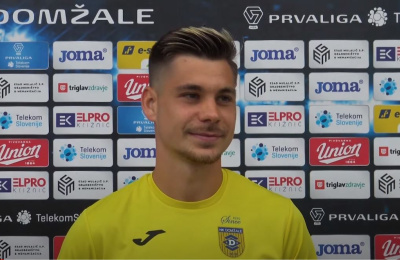 Gregor Sikošek pred tekmo z NK Tabor Sežana