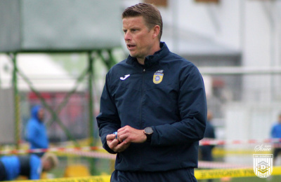 Andrej Razdrh pred prvo tekmo spomladanskega dela prvenstva
