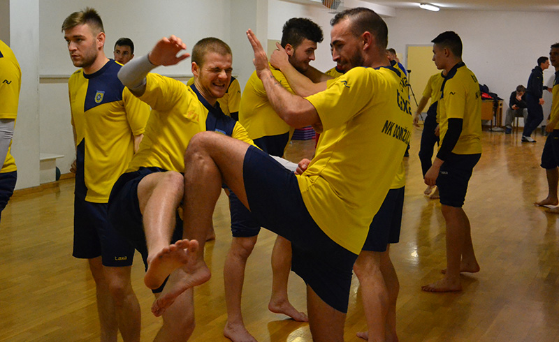 Rudi Požeg Vancaš in Benjamin Morel