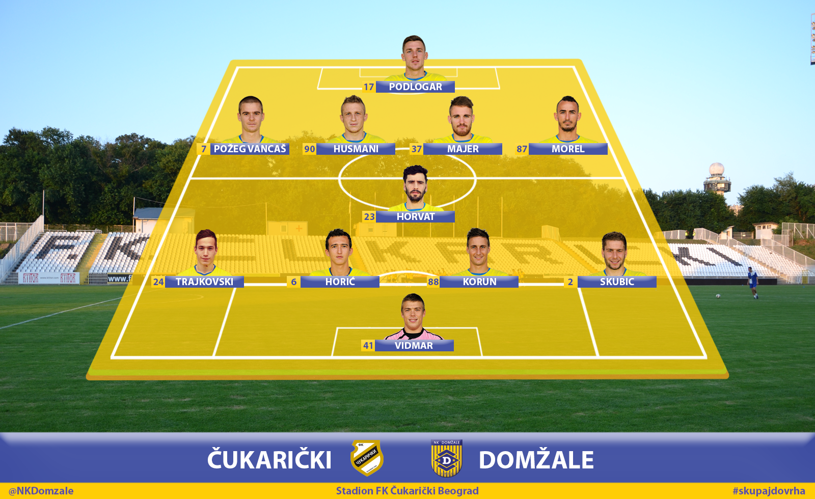 Čukarički - Domžale